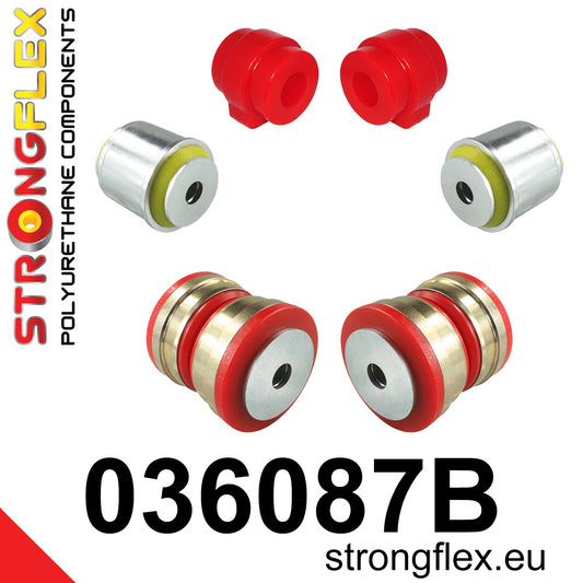 036087B Front suspension bush kit Standard (Red) BMW Seria 7 III (94-01) E38