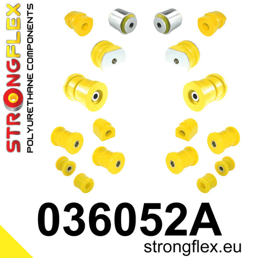 036052A Full suspension bush kit SPORT Sport (Yellow) BMW Seria 5 II (81-88) E28