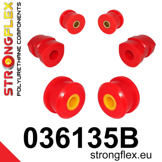 036135B Front suspension bush kit Standard (Red) BMW Seria 3 III (90-99) E36