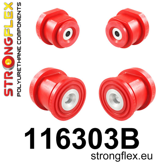 116303B Rear subframe bush kit Standard (Red) Mercedes CLK W209 (02-10)