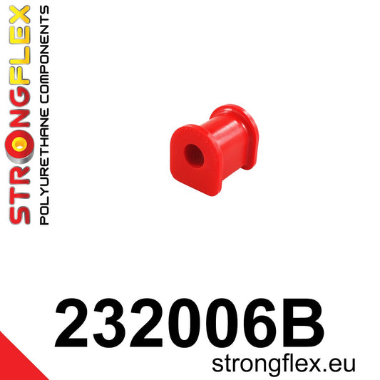 232006B Rear anti roll bar bush Standard (Red) Volvo Seria 700 760 (81-92)