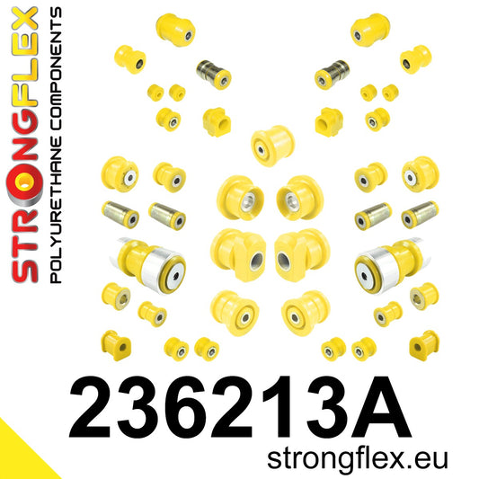 236213A Full suspension bush kit SPORT Sport (Yellow) Volvo Seria 700 760 (81-92)