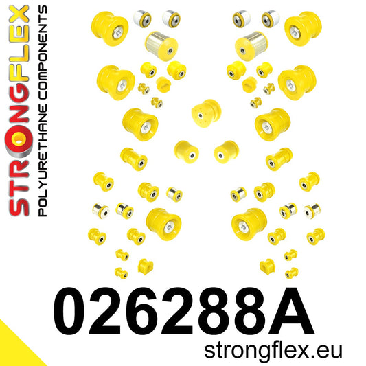 026288A Full suspension bush kit SPORT Sport (Yellow) Audi A6 / S6 / RS6 C6 (04-11)