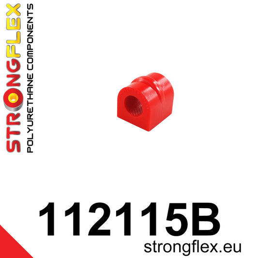 112115B Front anti roll bar bush Standard (Red) Mercedes SL R107 (71-89)