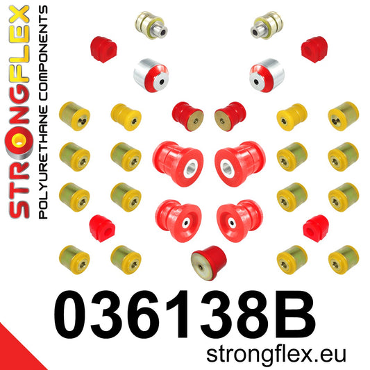036138B Full suspension polyurethane bush kit Standard (Red) BMW X1 I (09-15) E84