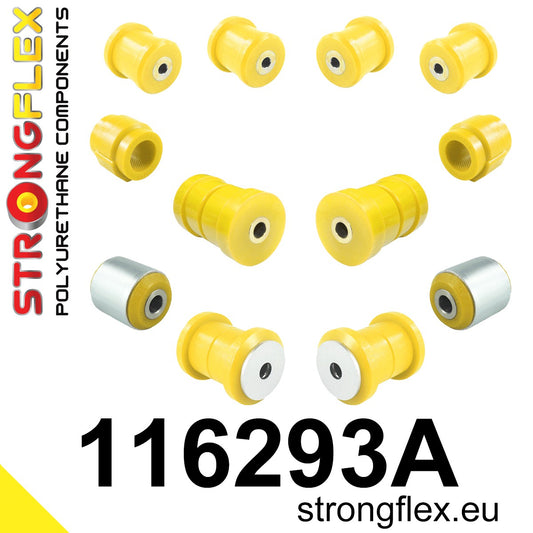 116293A Front suspension bush kit SPORT Sport (Yellow) Mercedes Klasa E W211 (02-09)