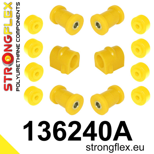 136240A Front suspension bush kit SPORT Sport (Yellow) Opel / Vauxhall Ascona C (81-88)