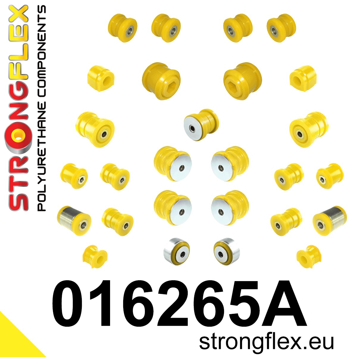 016265A Full suspension polyurethane bush kit SPORT Sport (Yellow) Alfa Romeo 159 (05-11) type 939 Q4