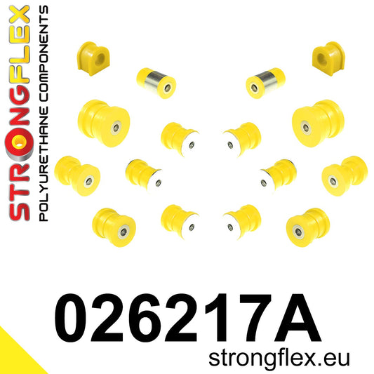026217A Rear suspension bush kit SPORT Sport (Yellow) Audi 80 / 90 / S2 / RS2 80 / 90 / S2 / RS2 B4 (91-96)