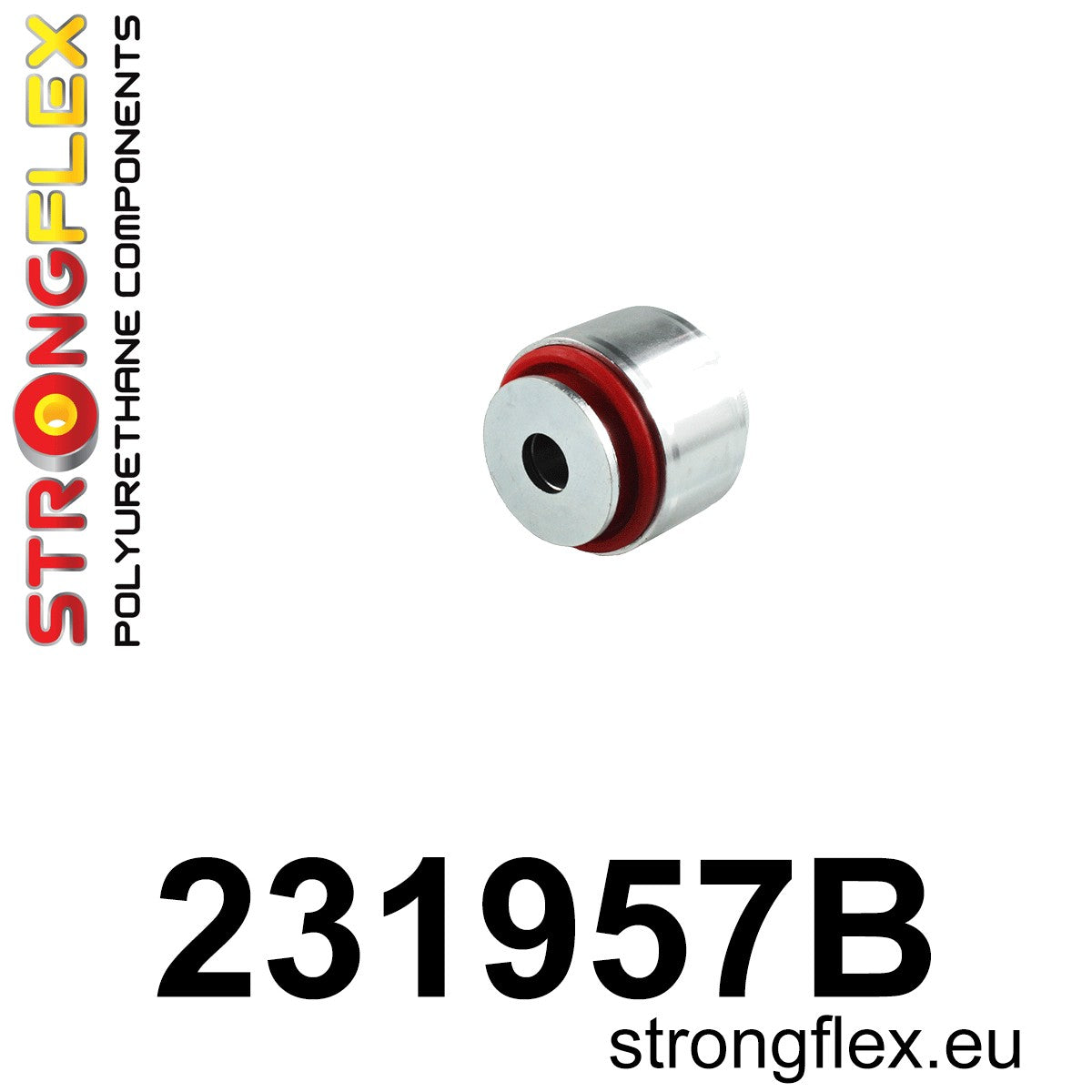 231957B Front lower arm – rear bush Standard (Red) Volvo S80 S80 I (98-06)