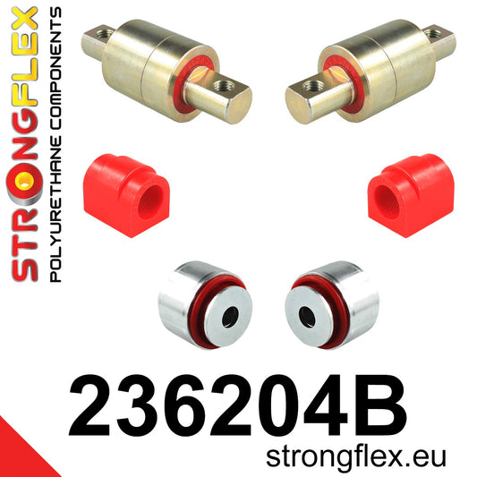 236204B Front suspension bush kit Standard (Red) Volvo S80 S80 I (98-06)