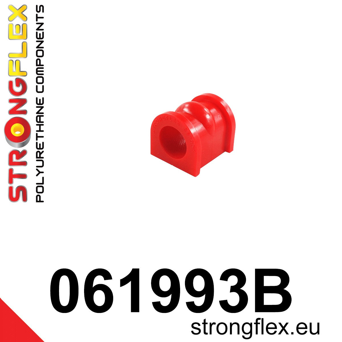 061993B Vordere / hintere stabilisatorbuchse Standard (Red) Dodge Viper I (92-02)