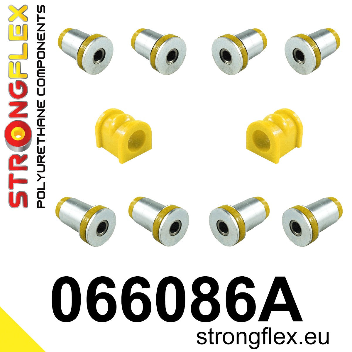 066086A Front suspension bush kit SPORT Sport (Yellow) Dodge Viper II (02-10)