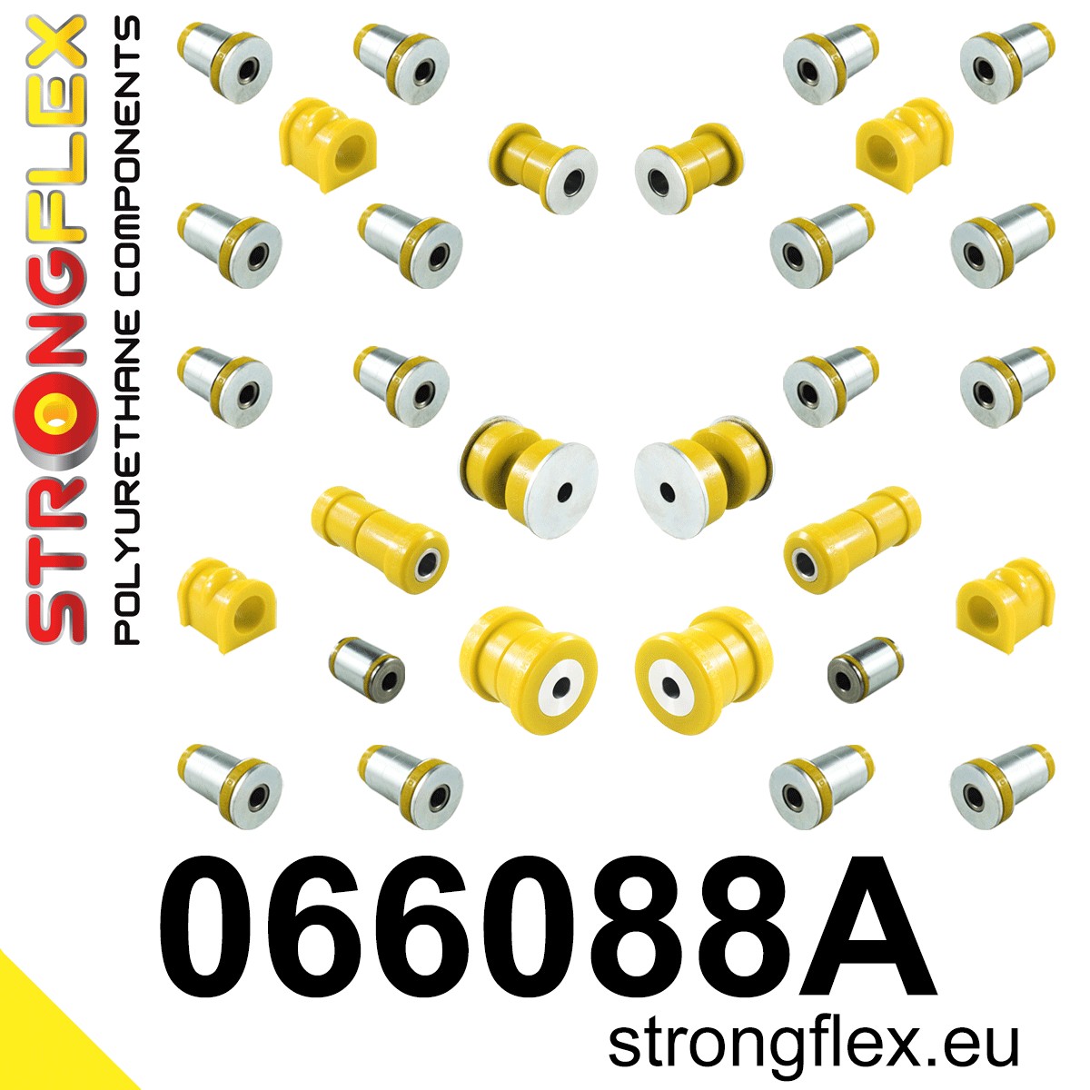 066088A Full suspension bush kit SPORT Sport (Yellow) Dodge Viper II (02-10)
