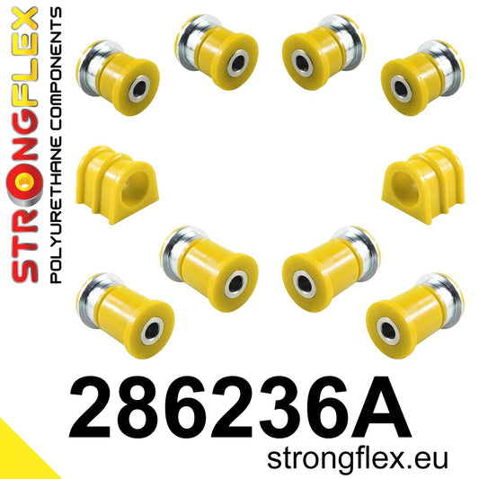 286236A Front suspension bush kit SPORT Sport (Yellow) Nissan Navara II (05-14) D40