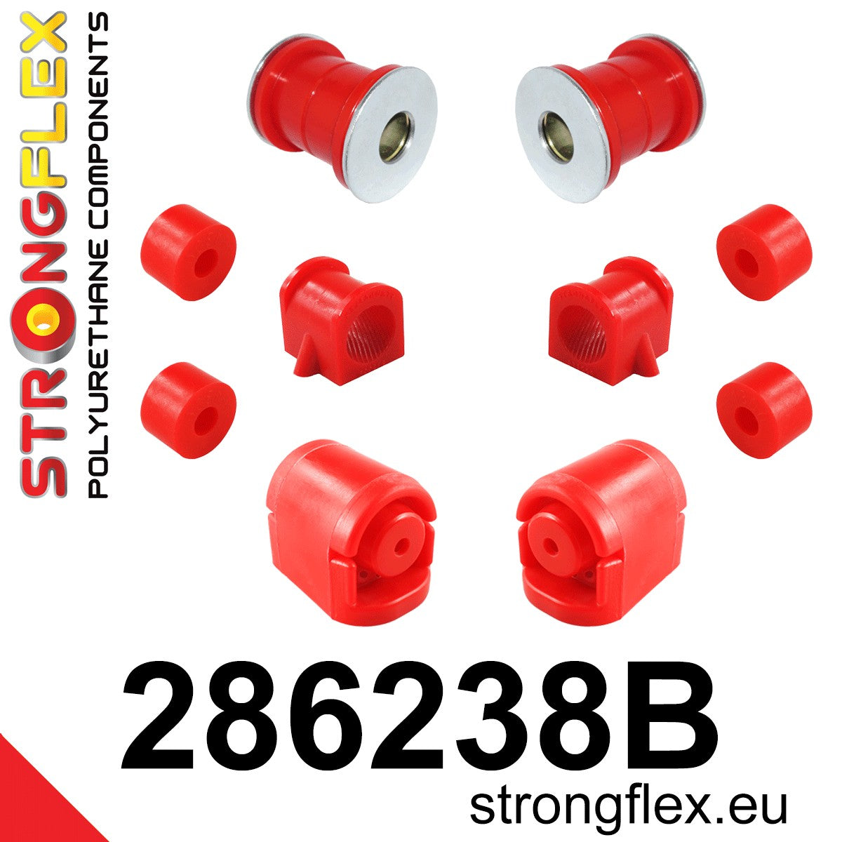 286238B Front suspension bush kit Standard (Red) Nissan Maxima IV (95-99) A32