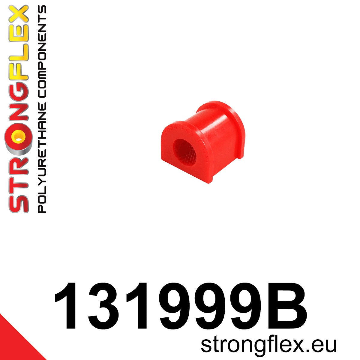 131999B Rear stabilizer bush Standard (Red) Fiat Croma II (05-10)