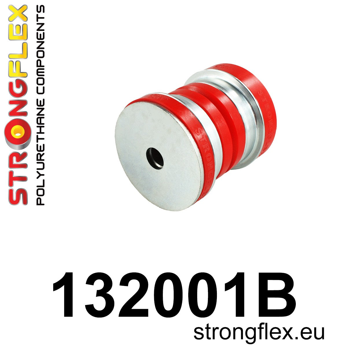 132001B Rear subframe – rear bush Standard (Red) Fiat Croma II (05-10)