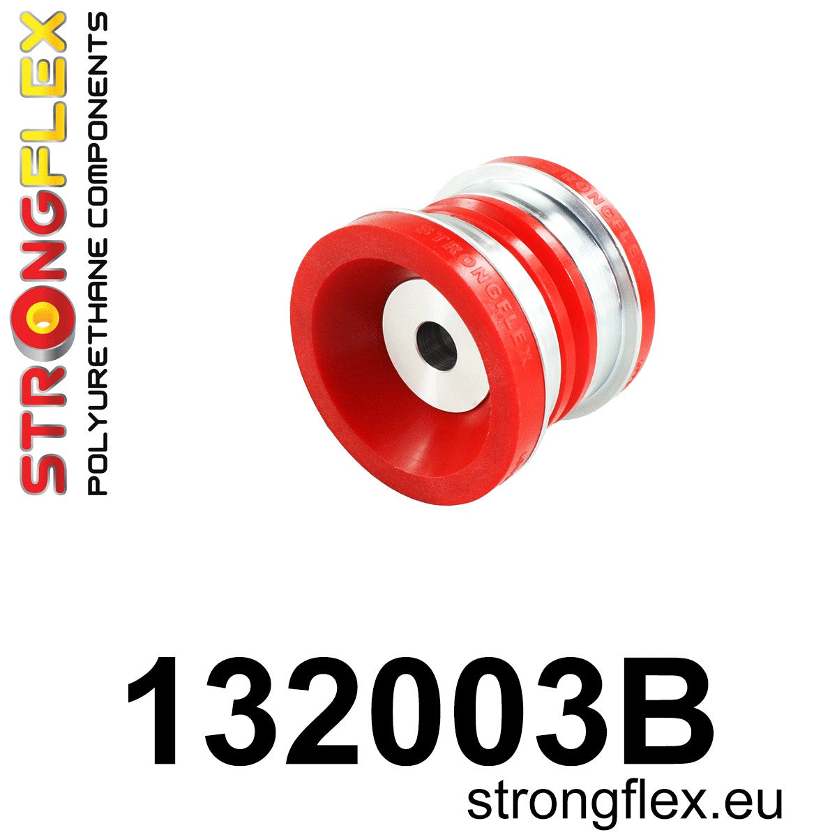 132003B Front subframe - rear bush Standard (Red) Fiat Croma II (05-10)