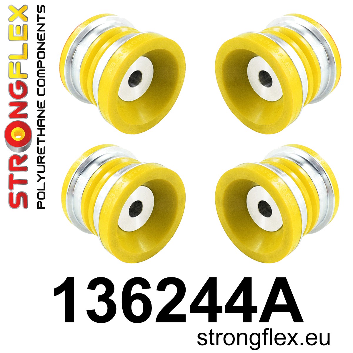 136244A Front subframe bush kit SPORT Sport (Yellow) Fiat Croma II (05-10)