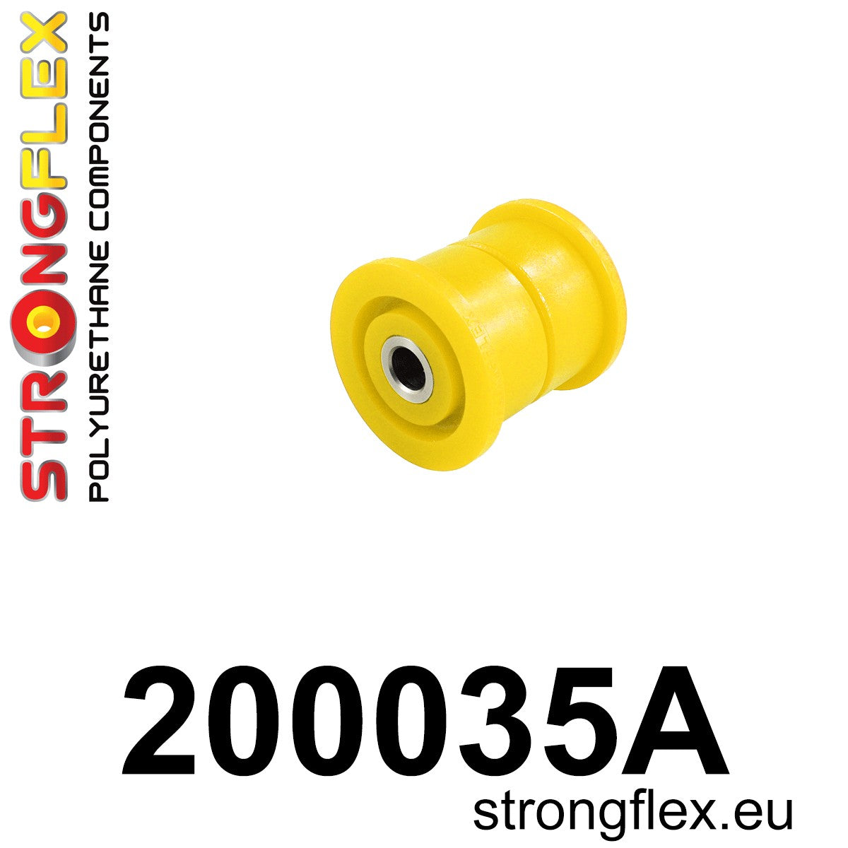 200035A Rear differential mounting bushing SPORT Sport (Yellow) Fiat Sedici (06-14) AWD