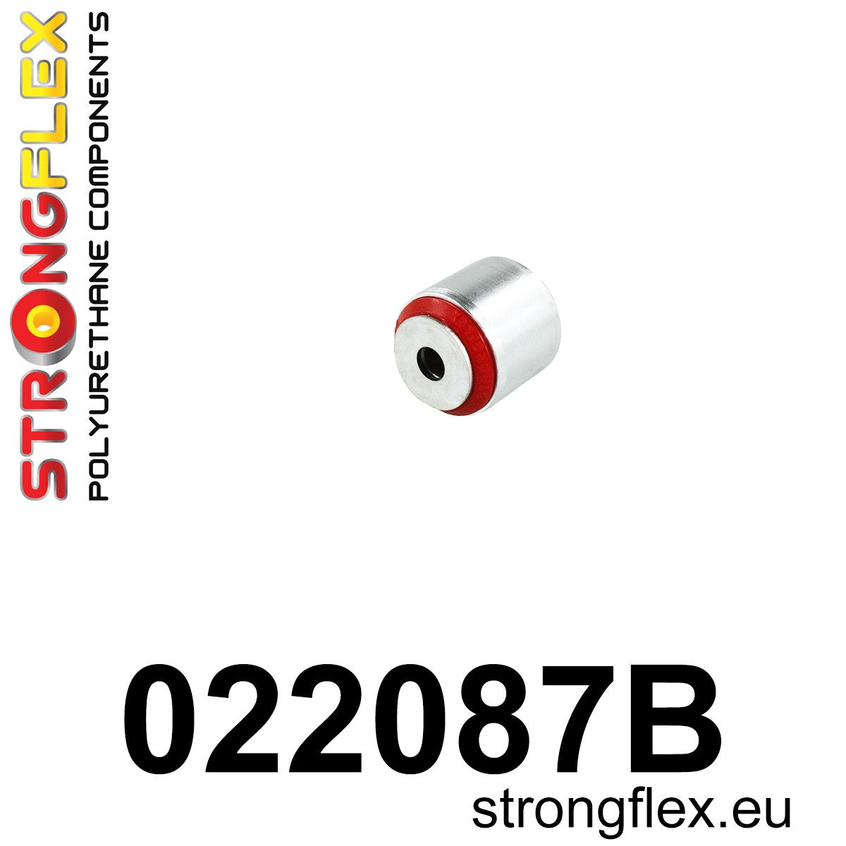 022087B Rear differential front beam bushing – inner Standard (Red) Audi A6 / S6 / RS6 C4 (94-97)