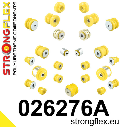 026276A Full suspension polyurethane bush kit SPORT Sport (Yellow) Audi A6 / S6 / RS6 C4 (94-97)