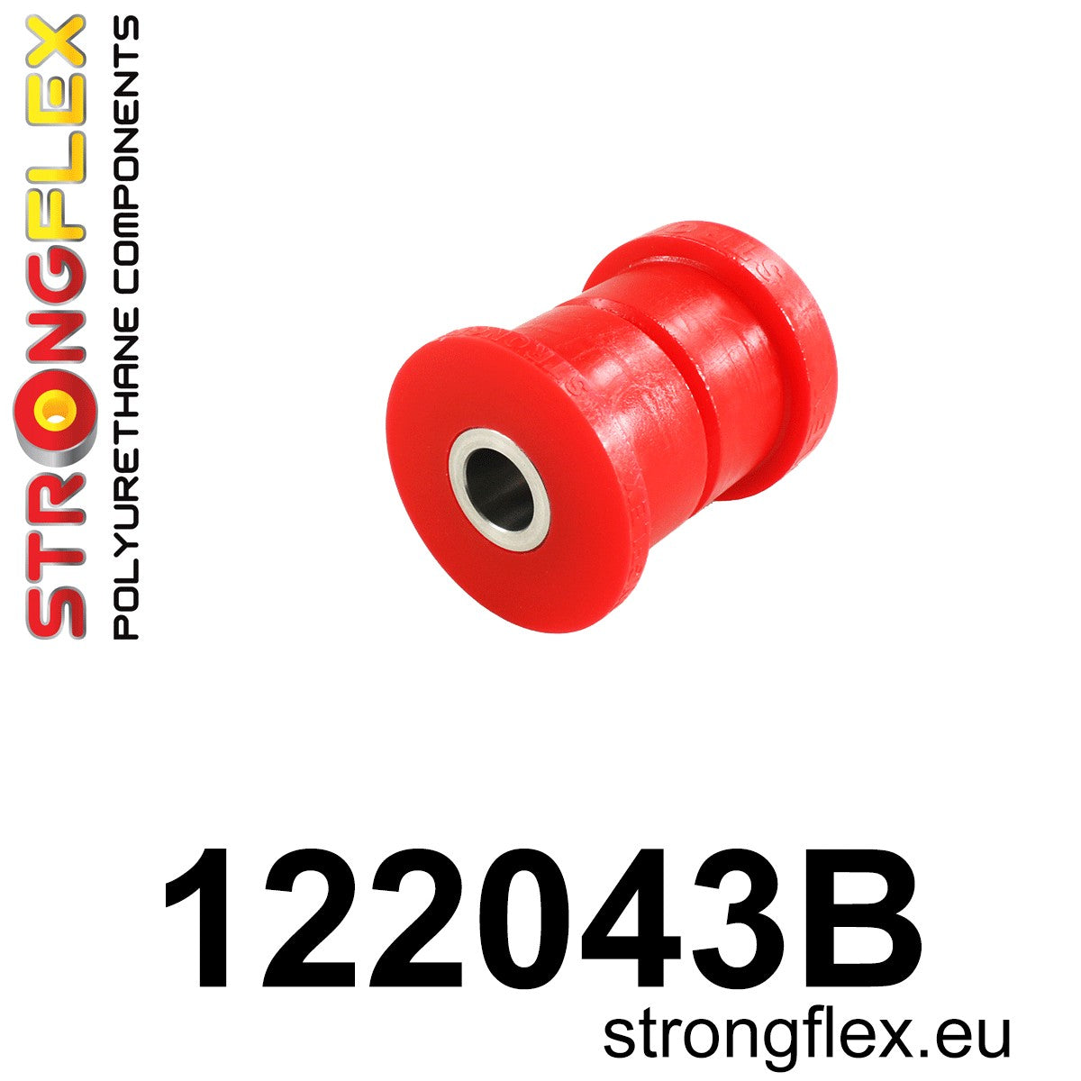 122043B Rear subframe - rear bush Standard (Red) Dodge Stealth (90-01) AWD