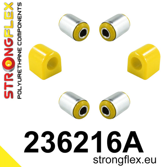 236216A Front suspension bush kit SPORT Sport (Yellow) Volvo C70 C70 I (97-05)