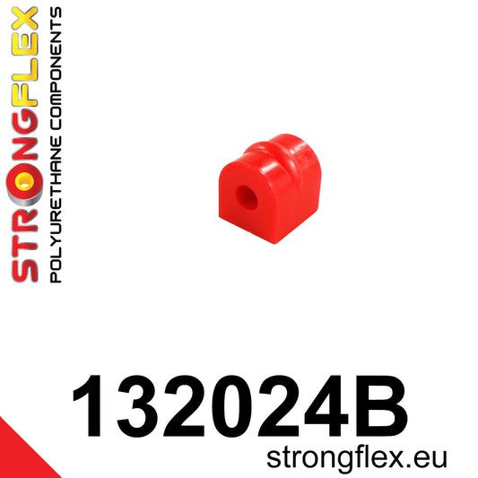 132024B Rear anti roll bar bush Standard (Red) Opel / Vauxhall Rekord A (63-65)