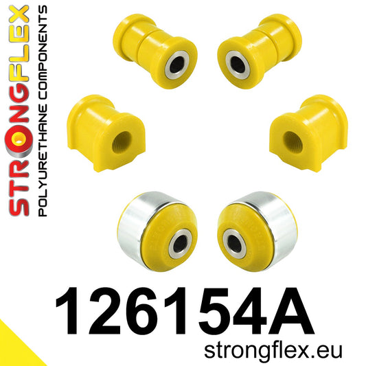126154A Front suspension bush kit SPORT Sport (Yellow) Mitsubishi Colt VI (04-12) Z30