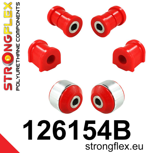 126154B Front suspension bush kit Standard (Red) Mitsubishi Colt VI (04-12) Z30