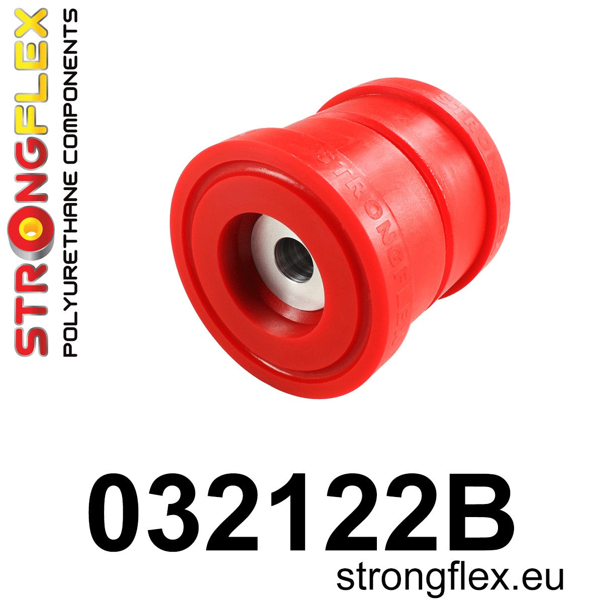 032122B Rear subframe – rear bush Standard (Red) BMW Seria 7 IV (01-08) E65 / E66