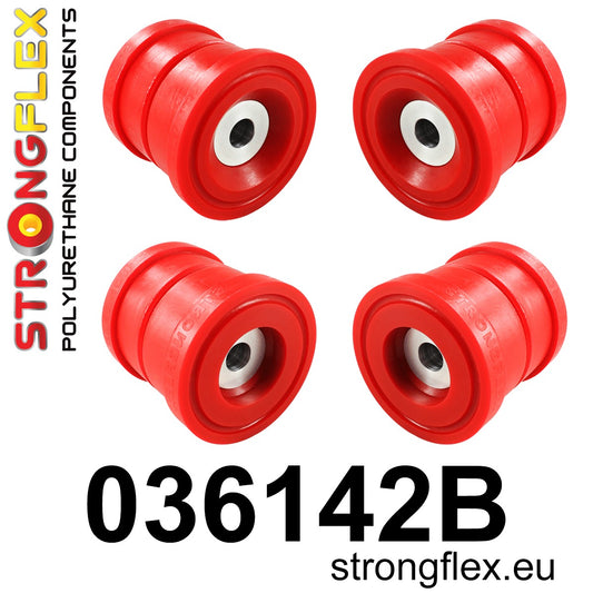 036142B Rear subframe bush kit Standard (Red) BMW Seria 7 IV (01-08) E65 / E66