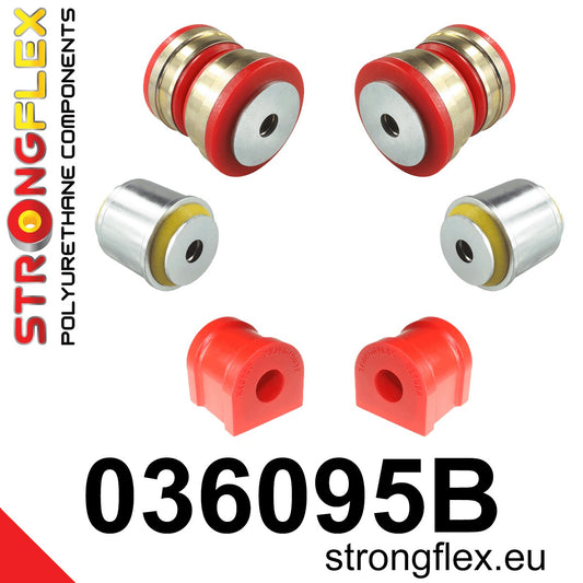 036095B Front suspension bush kit Standard (Red) BMW X5 I (99-06) E53