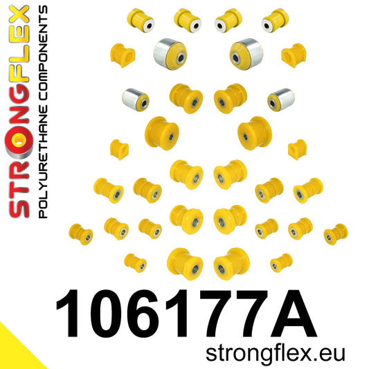 106177A Full suspension bush kit SPORT Sport (Yellow) Mazda RX-8 (03-12) SE3P