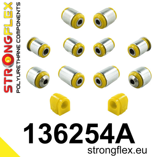 136254A Rear suspension bush kit SPORT Sport (Yellow) Chevrolet Malibu VIII (12-16) V300
