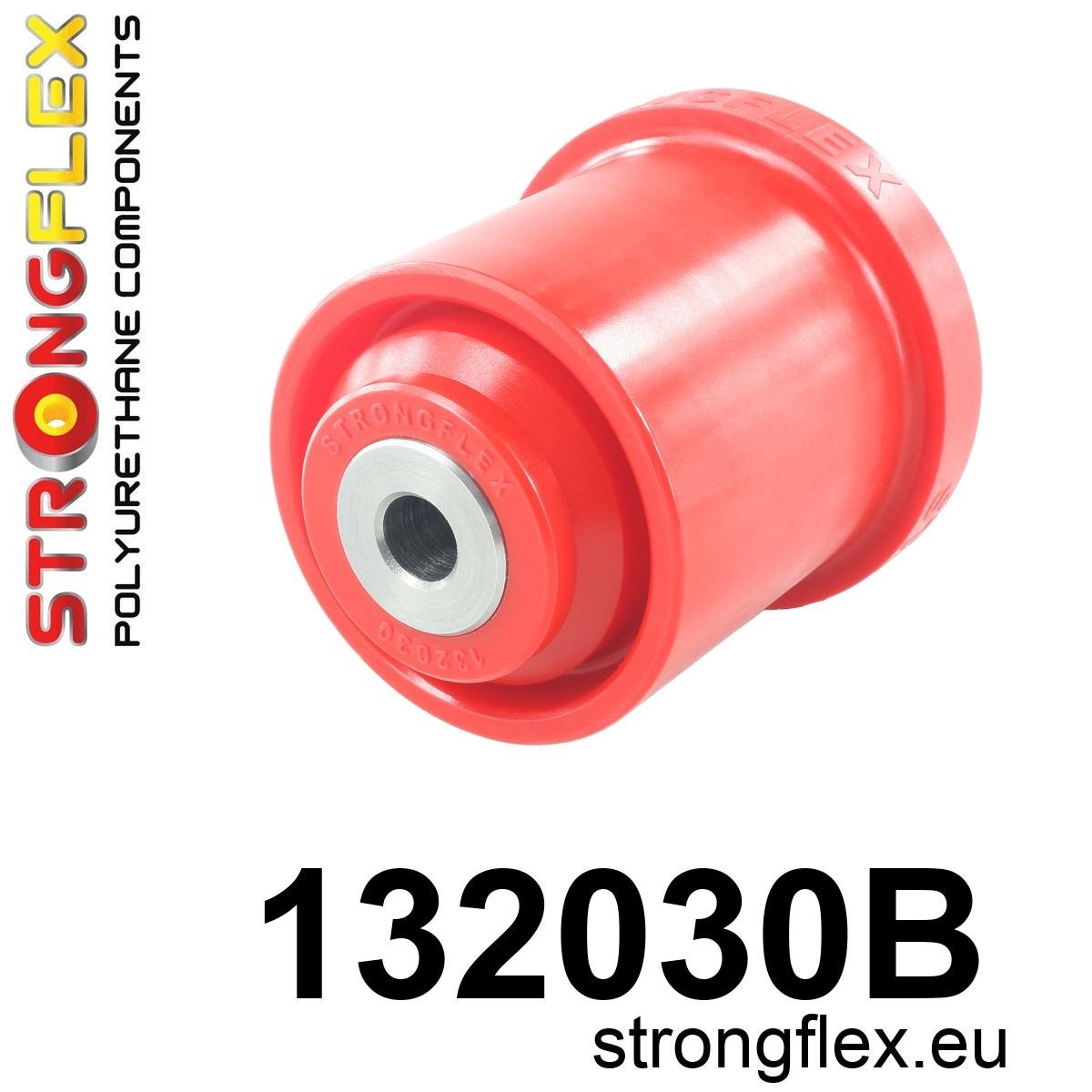 132030B Rear beam mounting bush Standard (Red) Peugeot 2008 2008 II (19-)