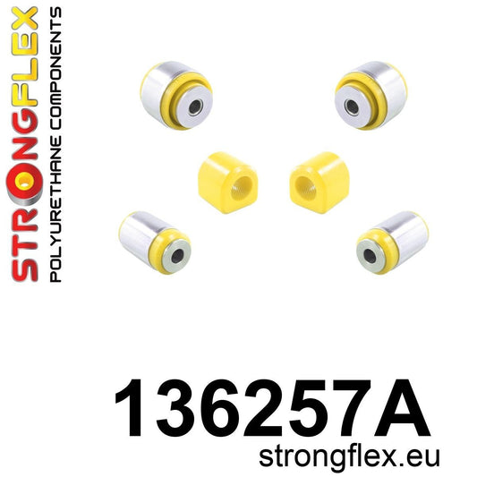136257A Front suspension bush kit SPORT Sport (Yellow) Peugeot 2008 2008 II (19-)