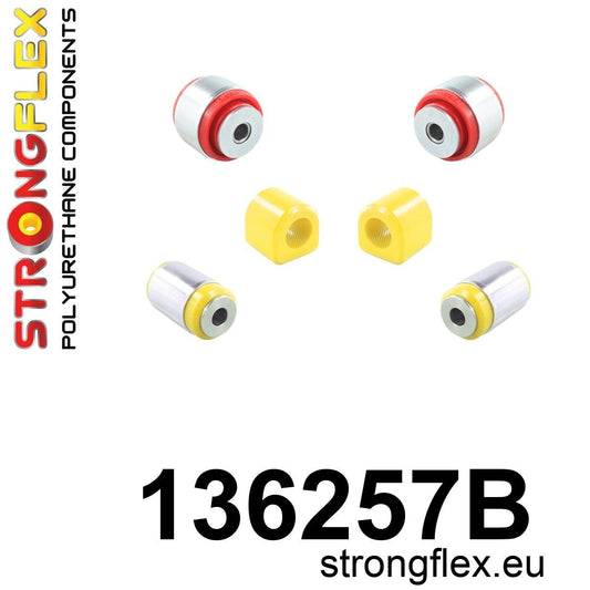 136257B Front suspension bush kit Standard (Red) Peugeot 2008 2008 II (19-)