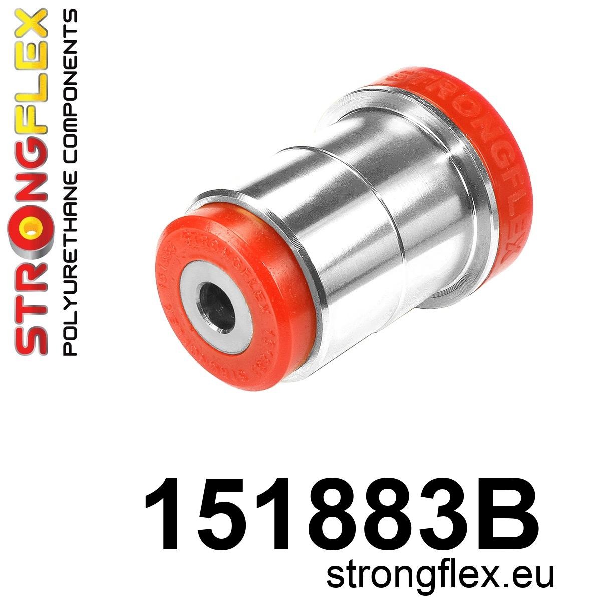 151883B Rear beam bush Standard (Red) Renault Thalia Thalia I / Symbol (99-08)