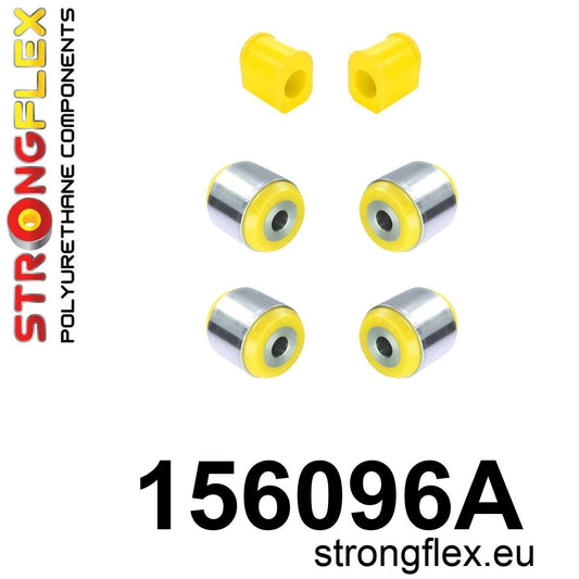 156096A Front suspension bush kit SPORT Sport (Yellow) Renault Wind (10-12)