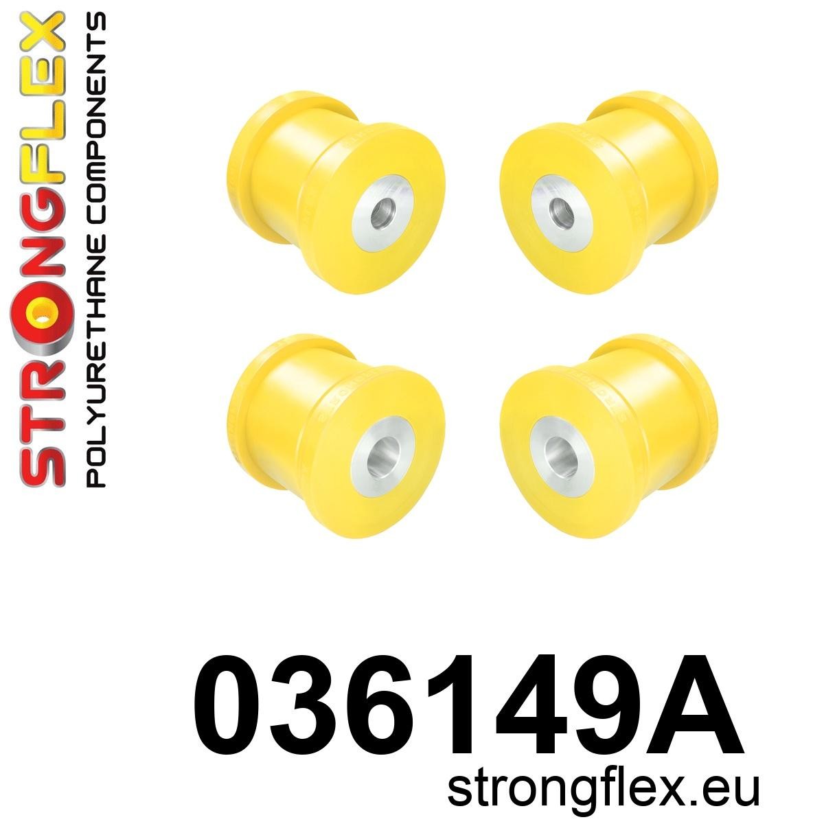 036149A Rear beam mounting bush kit SPORT Sport (Yellow) BMW Seria 5 VII (17-) G30 / G31 / F90