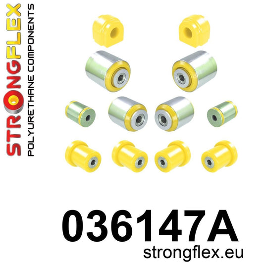 036147A Front suspension bush kit SPORT Sport (Yellow) BMW Seria 5 VII (17-) G30 / G31 / F90