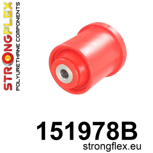 151978B Rear beam mounting bush Standard (Red) Dacia Logan I (04-12)