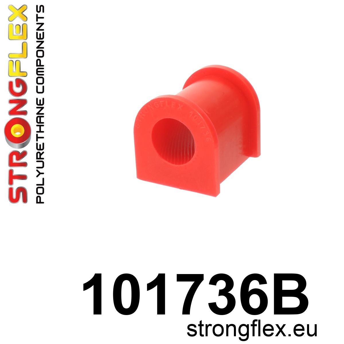 101736B Front anti roll bar bush Standard (Red) Mazda 6 / Atenza I (02-08) GG/GY