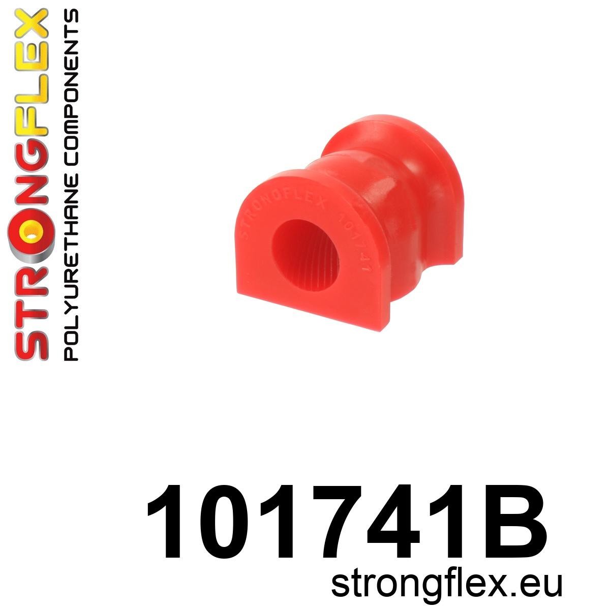 101741B Rear anti roll bar bush Standard (Red) Mazda 6 / Atenza I (02-08) GG/GY