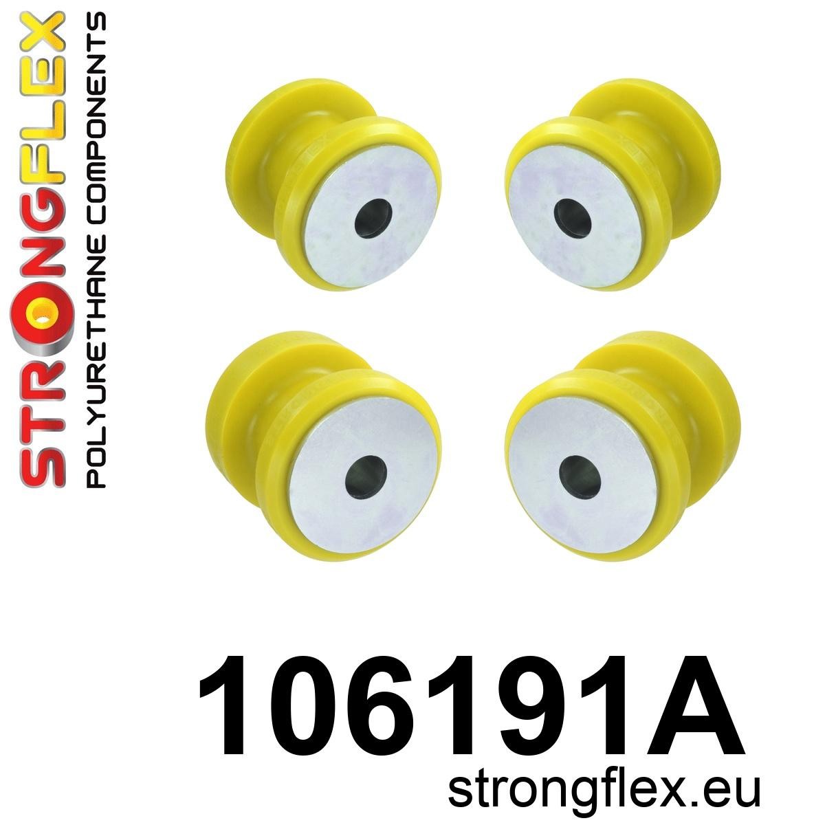 106191A Front subframe bush kit SPORT Sport (Yellow) Mazda 6 / Atenza I (02-08) GG/GY