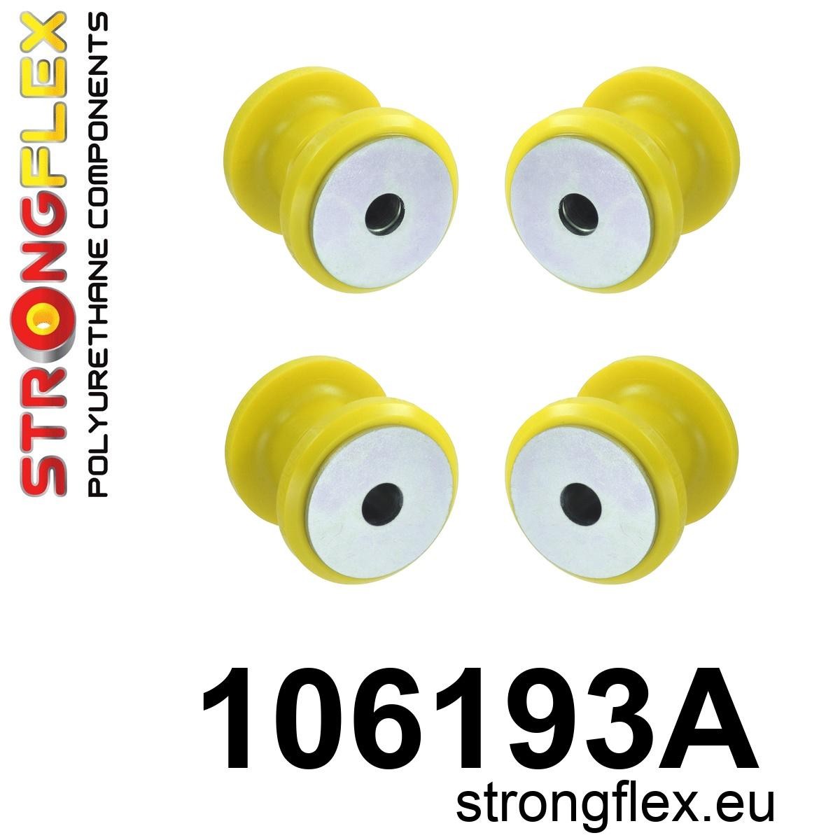 106193A Rear beam mounting bush kit SPORT Sport (Yellow) Mazda 6 / Atenza I (02-08) GG/GY