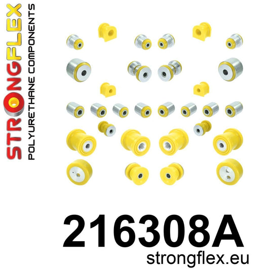 216308A Full suspension bush kit SPORT Sport (Yellow) Lexus LS III (00-06) XF30